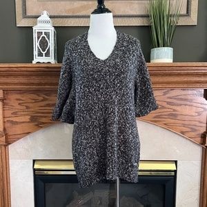 Michael Kors V-Neck Chunky Pullover Sweater Sz. M‎